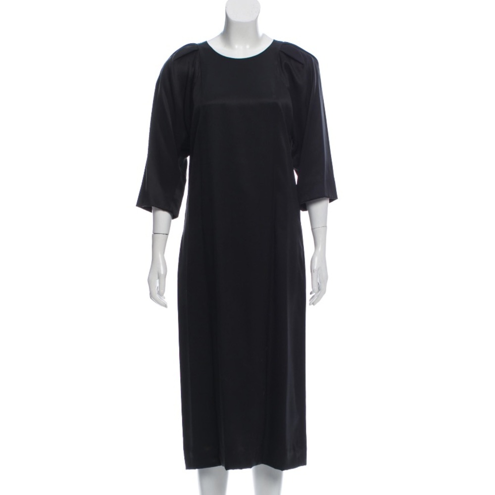 100% Silk Midi Dress